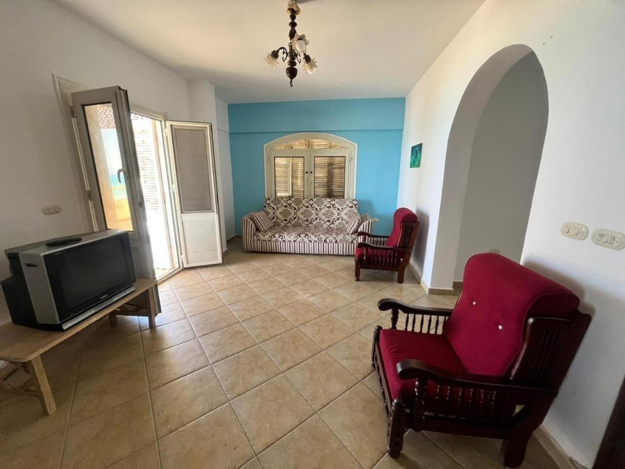 Beachfront Chalet In Green Beach, North Coast Villa El Alamein Camera foto