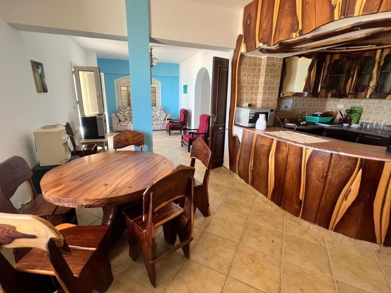Beachfront Chalet In Green Beach, North Coast Villa El Alamein Camera foto