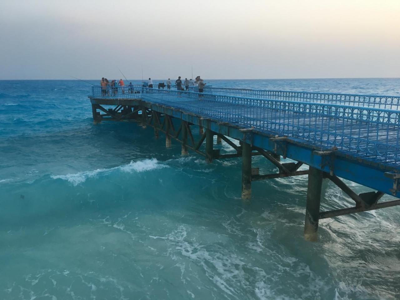 Beachfront Chalet In Green Beach, North Coast Villa El Alamein Esterno foto